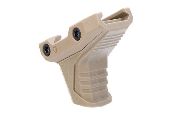 Strike Industries Mini HandStop in FDE for Picatinny rail attachment